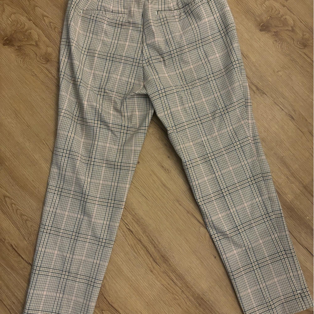 Talbots Plaid Ankle Pants